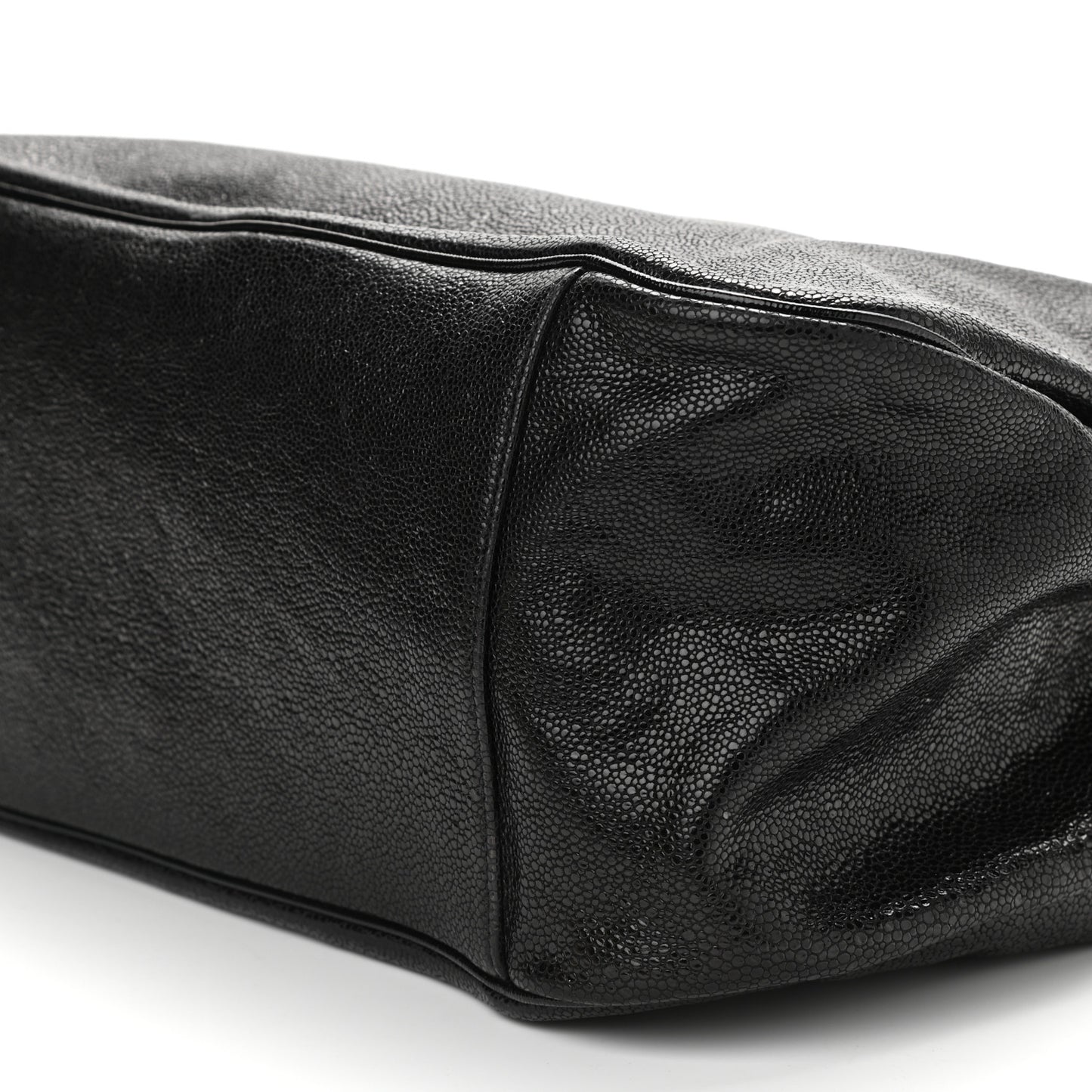 Stingray Embossed Large Roady Hobo Black