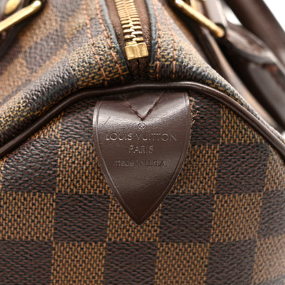 Louis Vuitton Damier Ebene Speedy 25 6 of 14