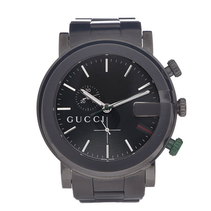 Gucci PVD Stainless Steel 44mm 101M G-Chrono Quartz Watch Black 1 of 8