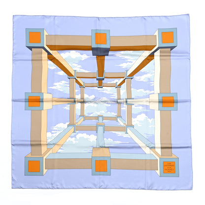 Hermes Silk Perspective II Cassandre Scarf 90 1 of 4
