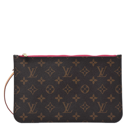 Louis Vuitton Monogram Neverfull MM GM Pochette Pivoine 1 of 4