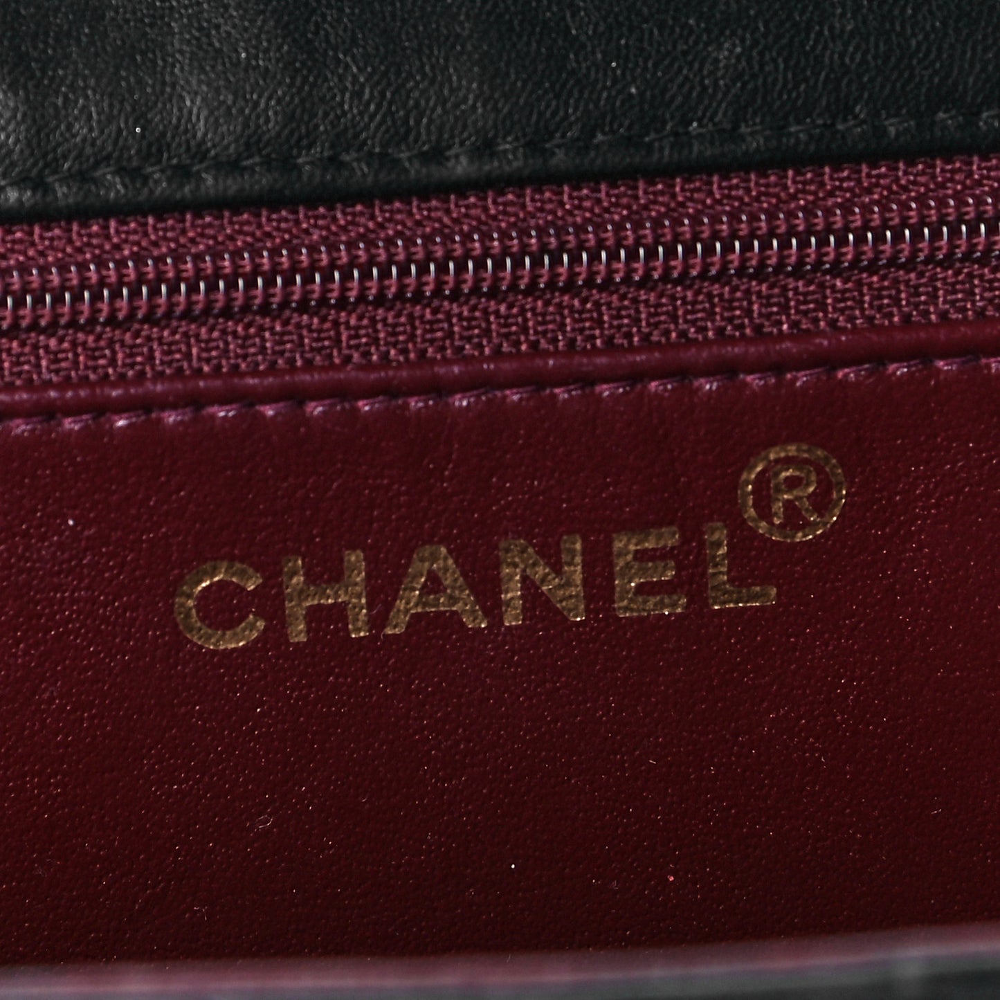 Lambskin Quilted Small Single Flap Black