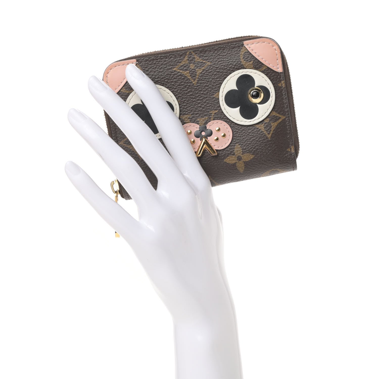 Louis Vuitton Monogram Valentine Dog Zippy Coin Purse 2 of 9
