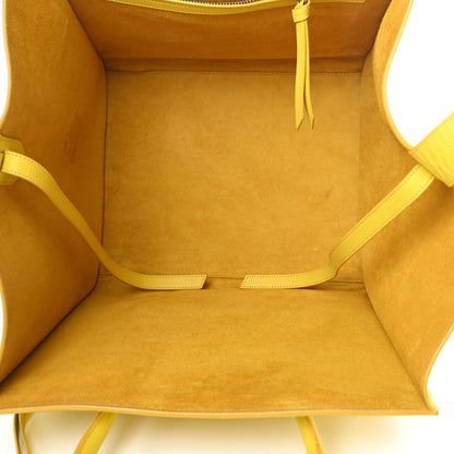 Celine Grained Calfskin Medium Phantom Luggage Yellow 5 of 18