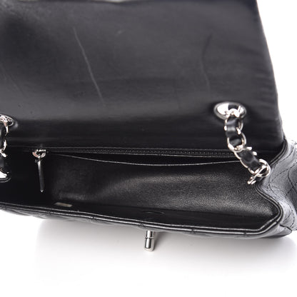 Chanel Lambskin Quilted Mini Rectangular Flap Black 7 of 11