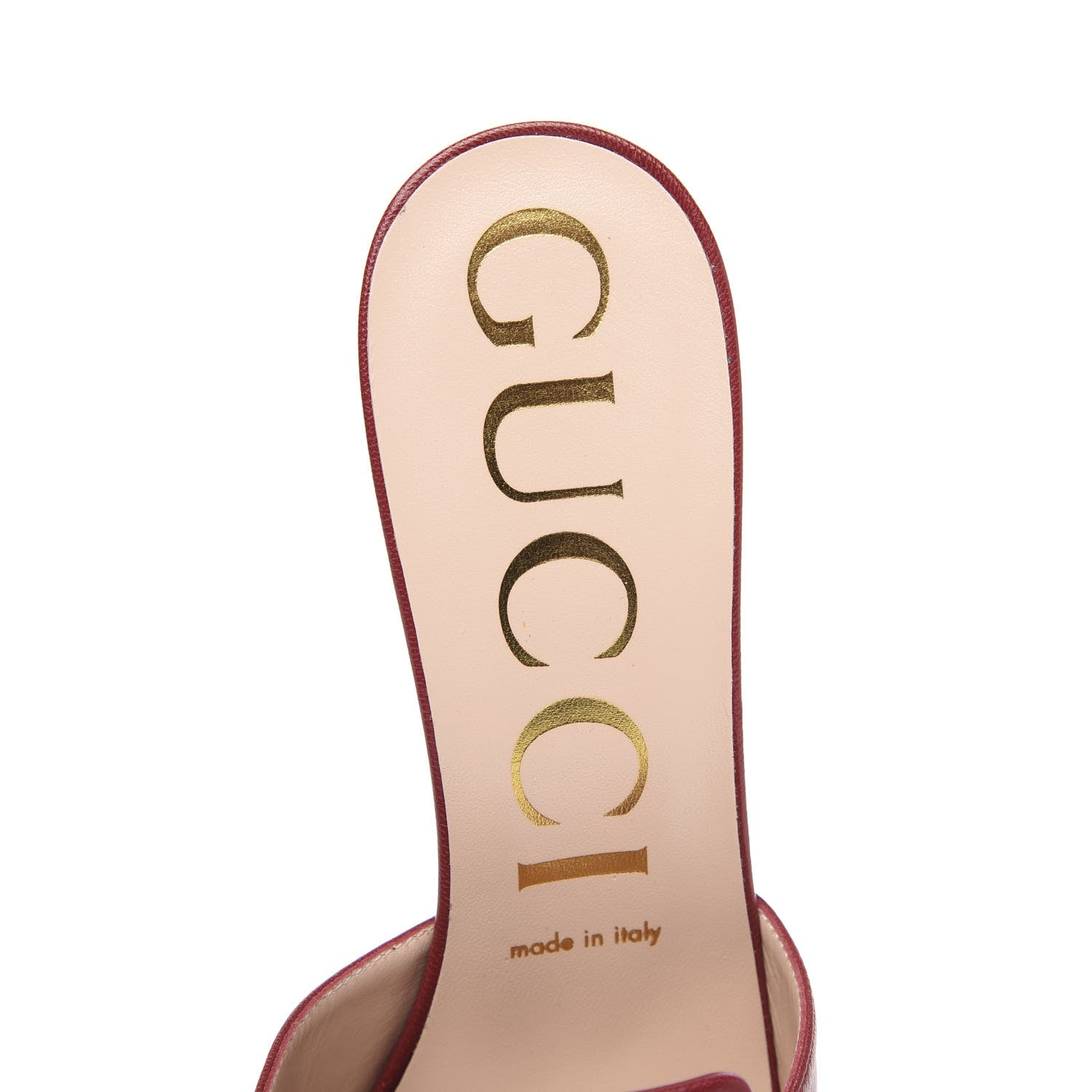 Gucci Malaga Kid Crystal Square G Madelyn Mules 39.5 Romantic Cerise 6 of 10
