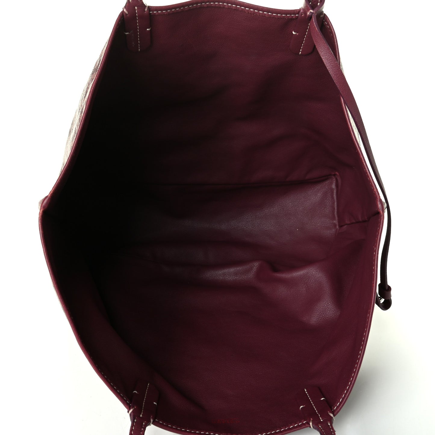Goyardine Reversible Anjou PM Burgundy