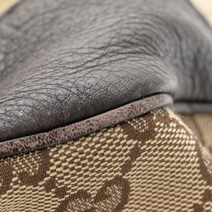 Gucci Monogram Charlotte Medium Hobo Brown 11 of 14