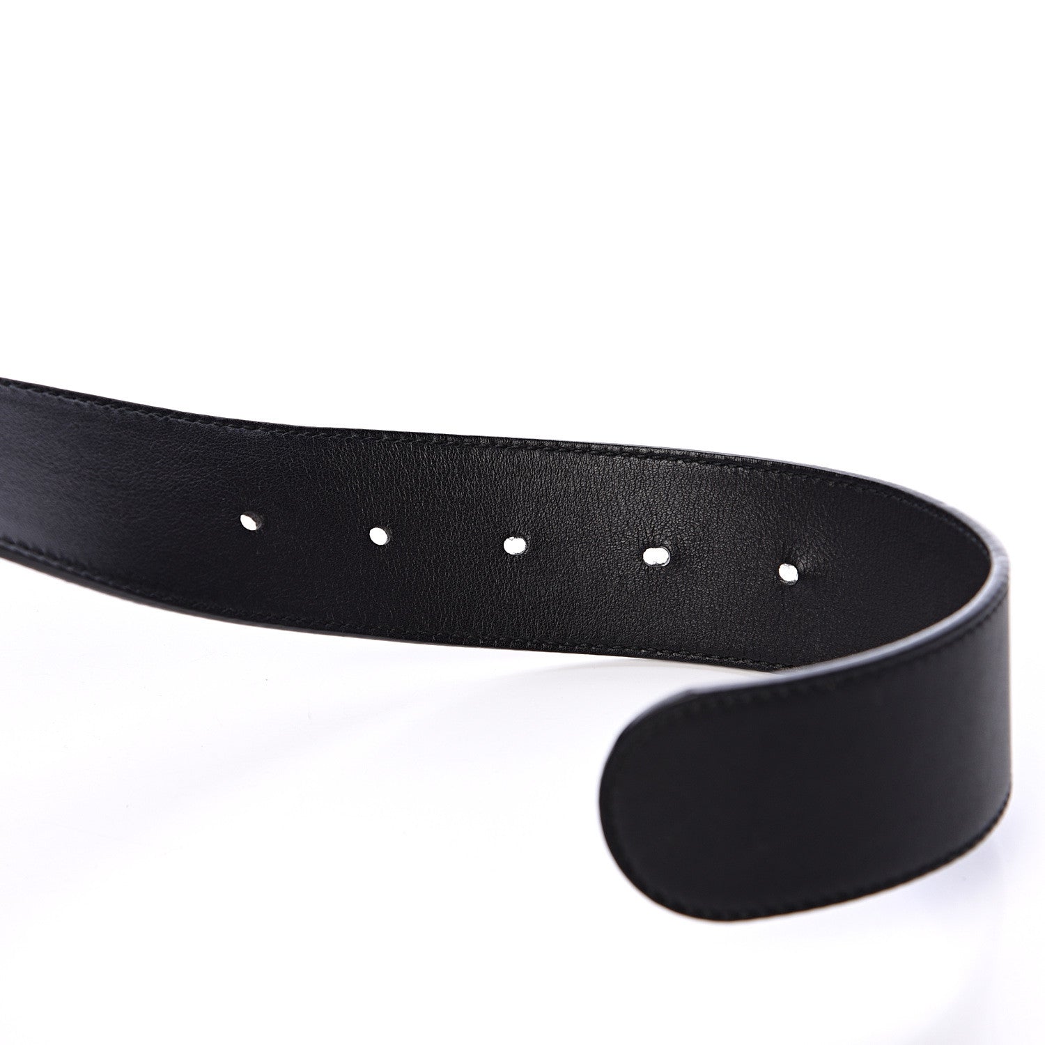 Gucci Calfskin Double G 40mm Belt 90 36 Black 5 of 7