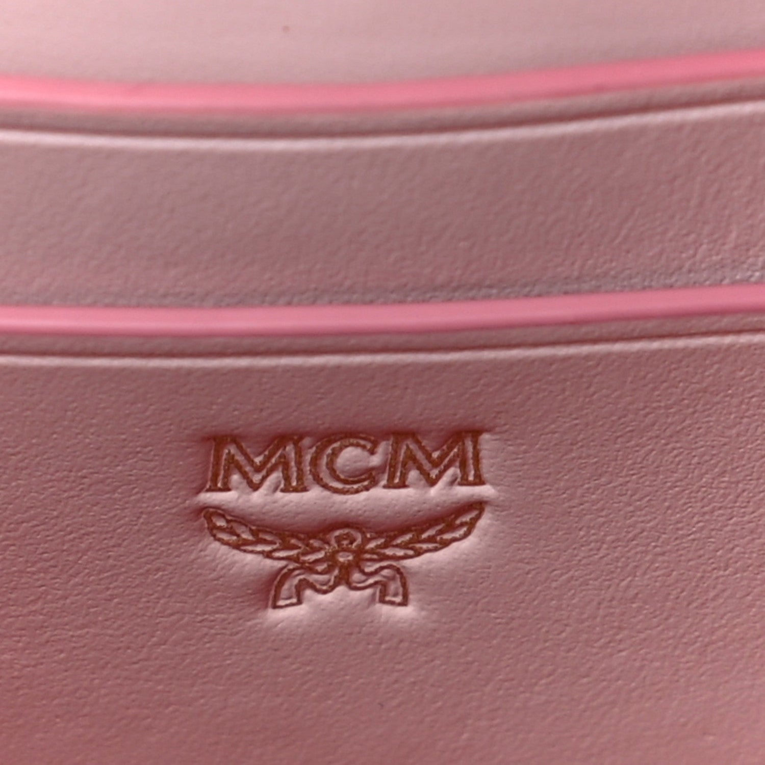 MCM Visetos Mini Patricia Crossbody Belt Bag Powder Pink 6 of 11
