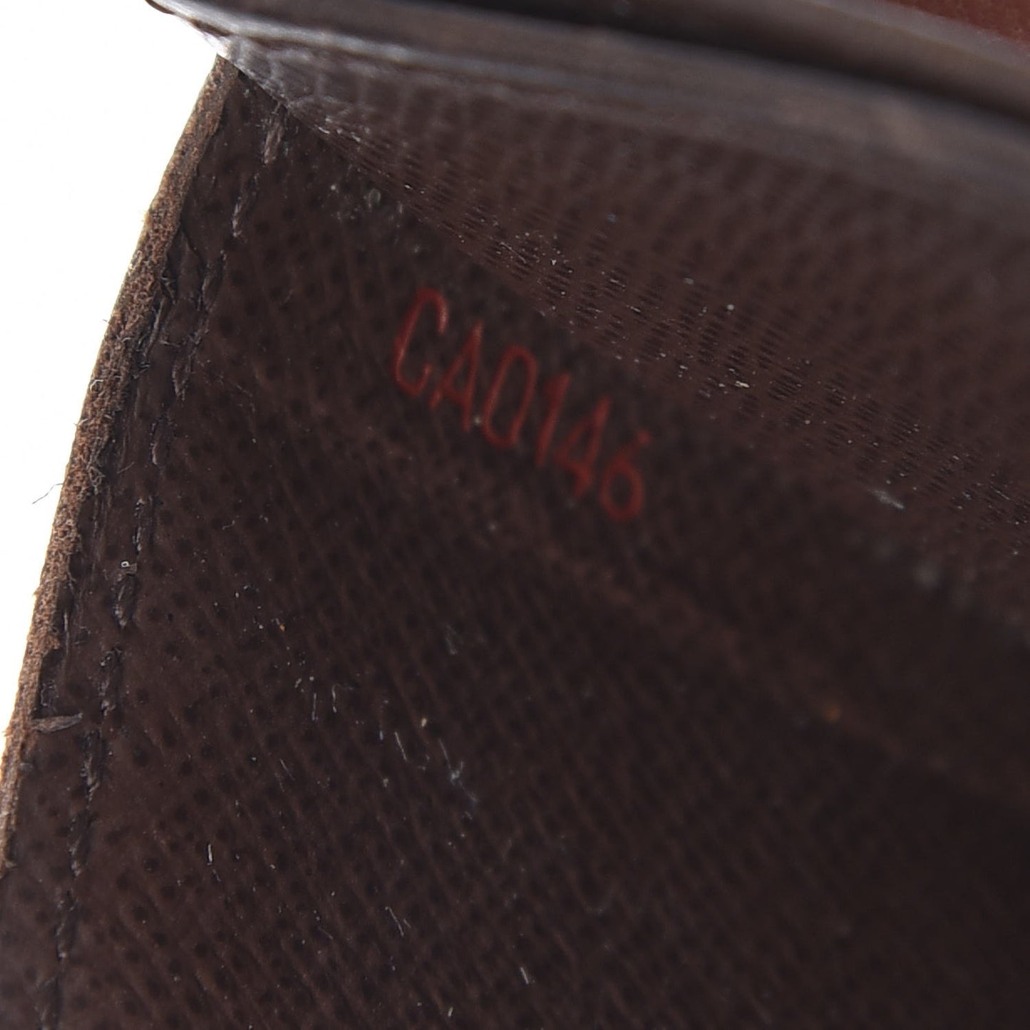 Damier Ebene Simple Card Holder