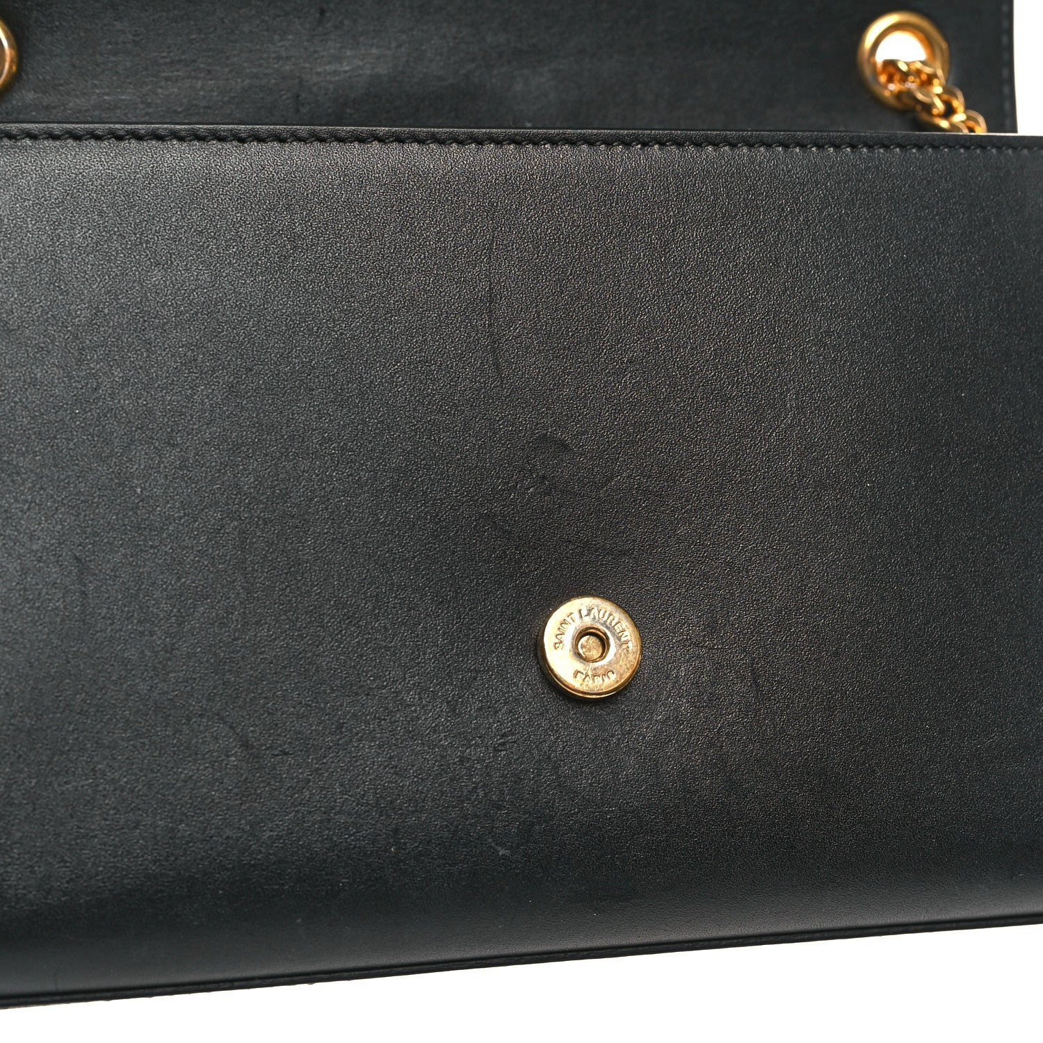 Saint Laurent Calfskin Small Classic Monogram Kate Tassel Satchel Black 12 of 12