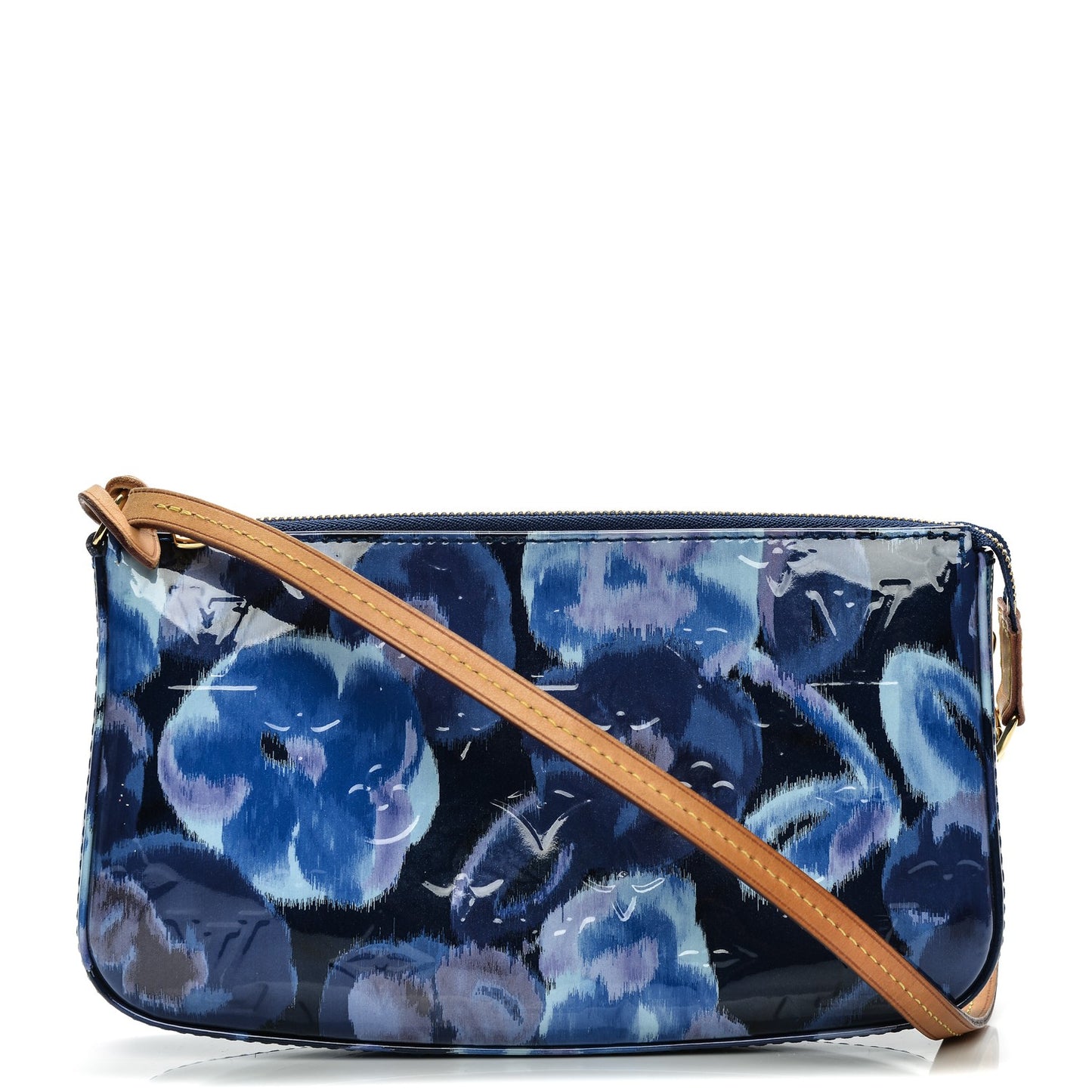 Vernis Ikat Pochette Accessories NM Grand Blue