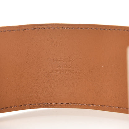 Hermes Epsom Collier de Chien CDC Bracelet T2 White 4 of 7