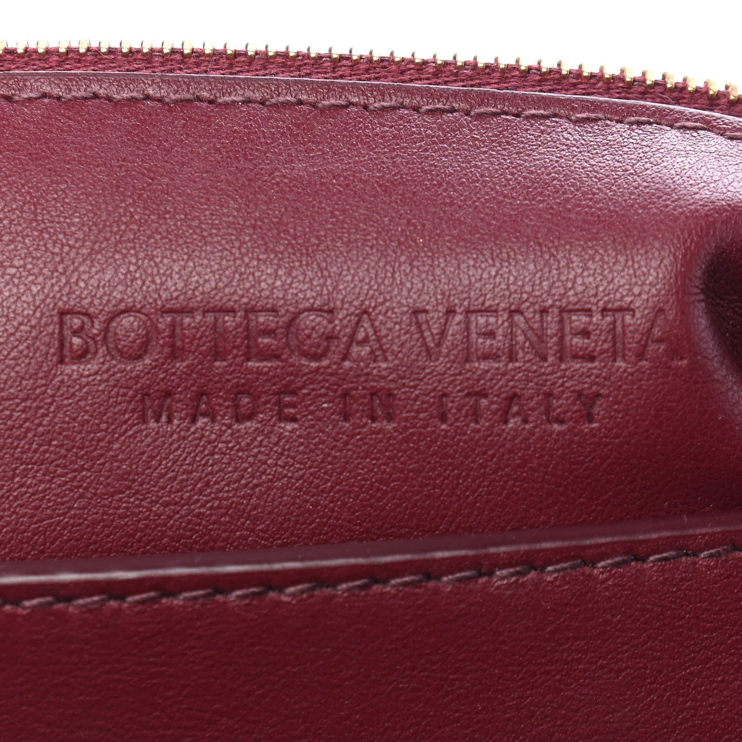 Nappa Intrecciato Crossbody Bordeaux