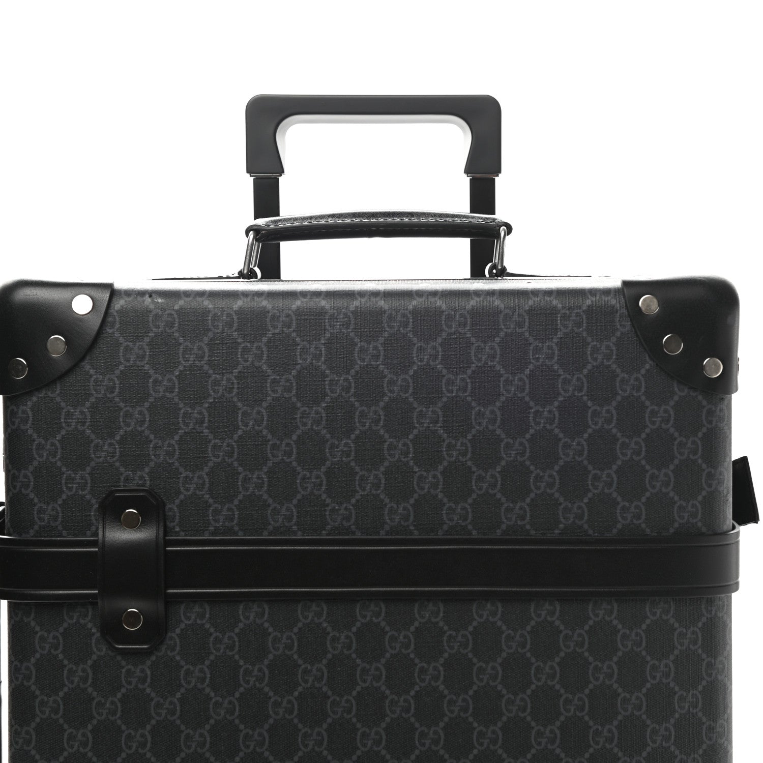 Gucci GG Supreme Monogram Globe-Trotter Carry-On Black 6 of 8