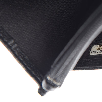 Chanel Caviar Quilted Boy Wallet On Chain WOC So Black 8 of 13