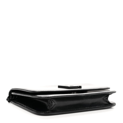 Balenciaga Smooth Calfskin B Wallet on Chain Black 4 of 9