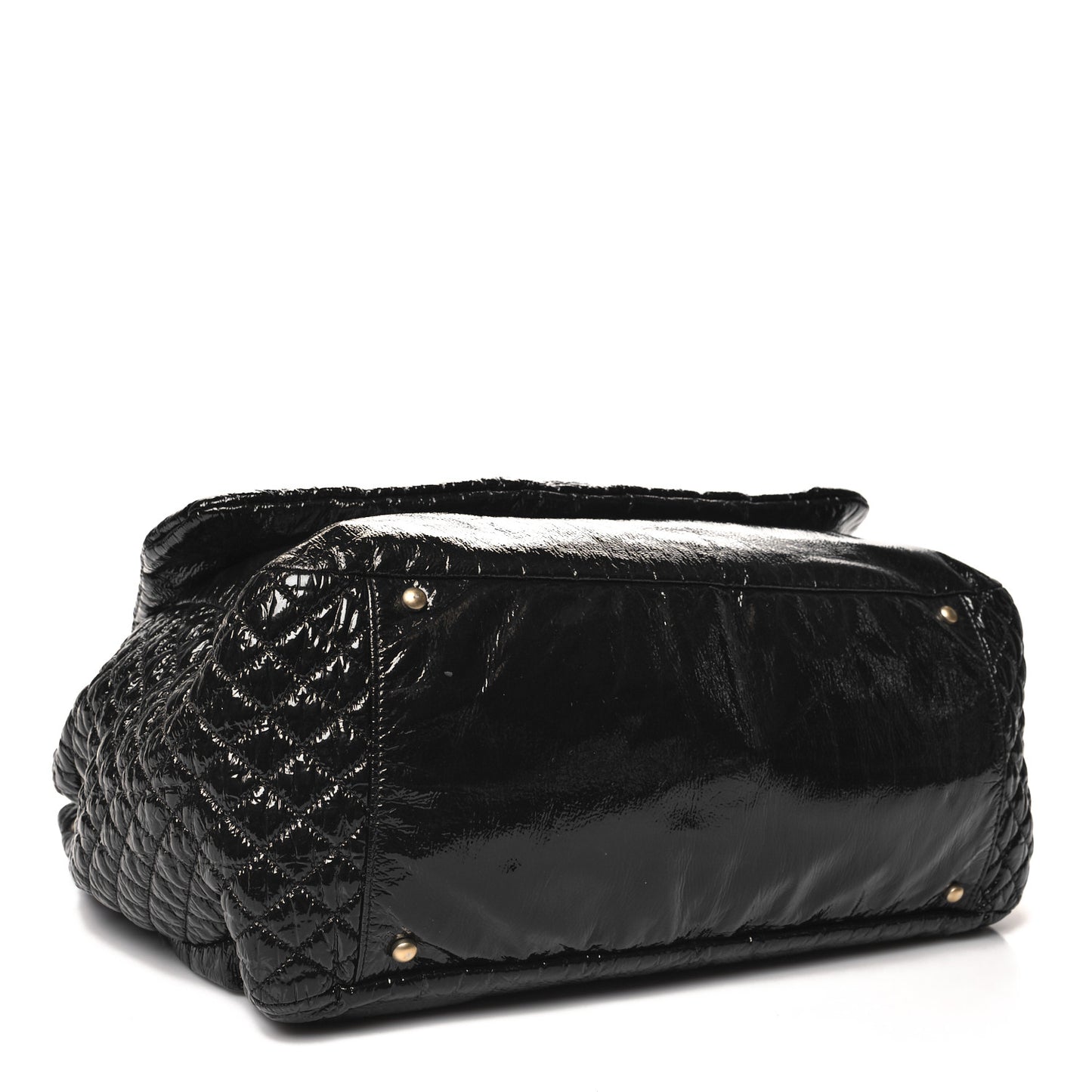 Vinyl XL Rock and Chain Flap Black