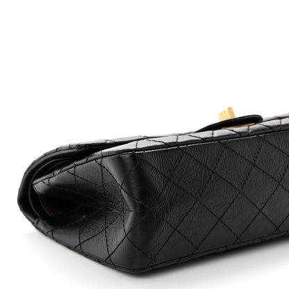 Chanel Aged Calfskin Quilted 2.55 Reissue 225 Flap Black 8 of 15