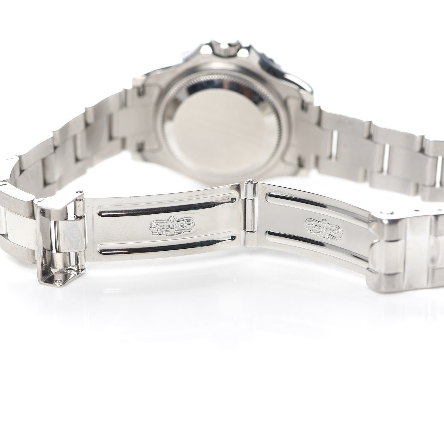 Rolex Stainless Steel Platinum 29mm Yacht-Master Watch Silver 169622 4 of 5