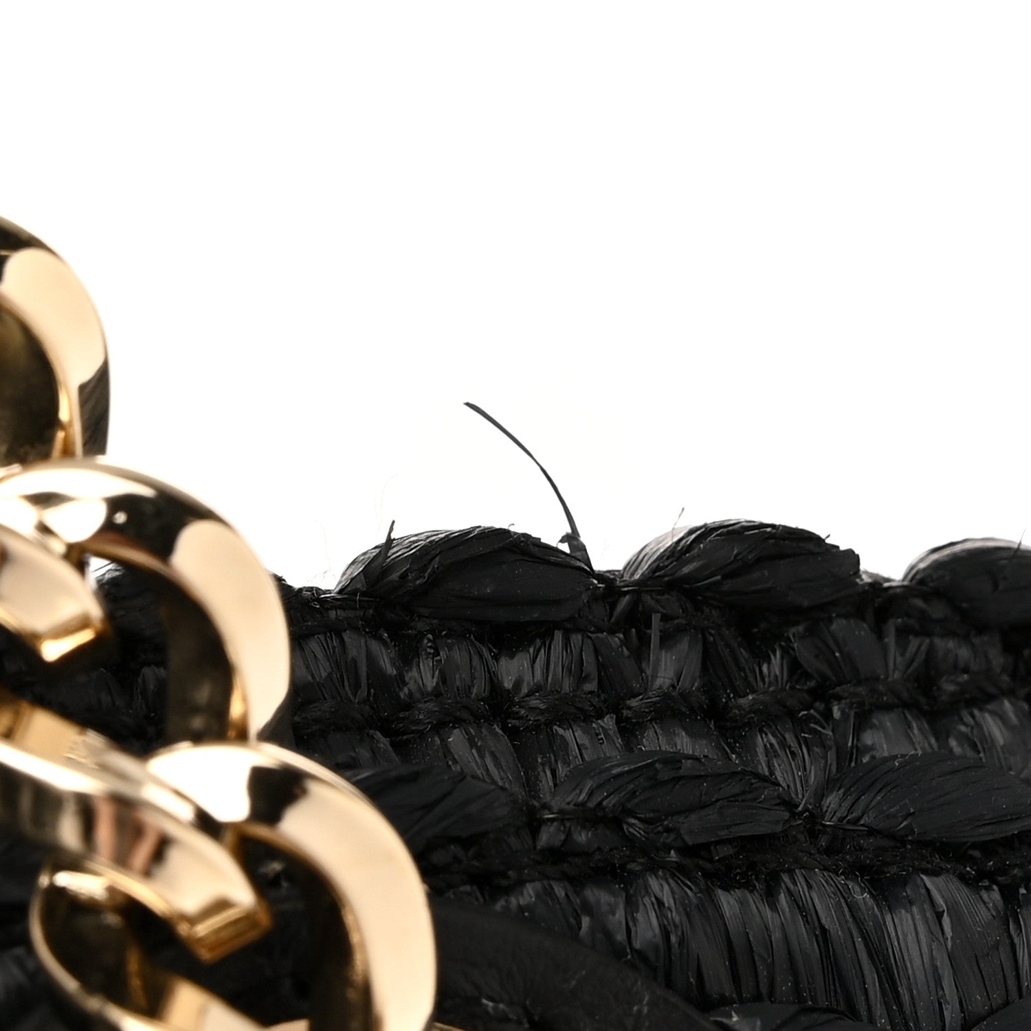 Jimmy Choo Raffia Small Mari Tote Black 11 of 12