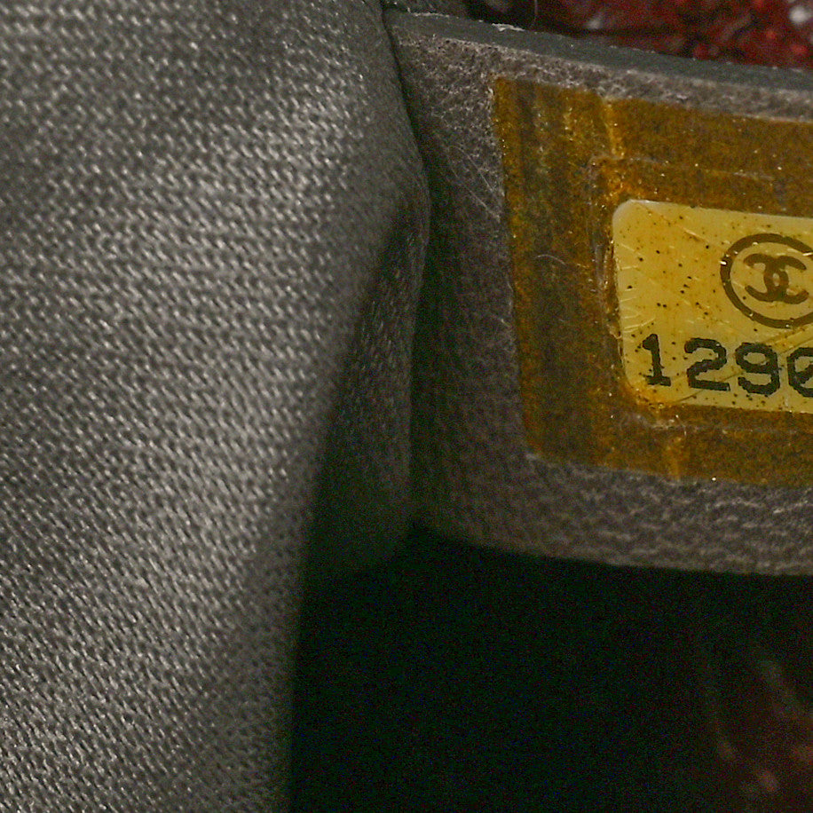 Chanel Vinyl Rock in Moscow Tote Bordeaux 7 of 11