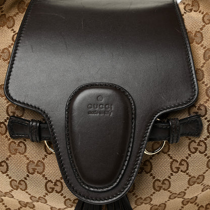 Gucci Monogram Margaux Calfskin Medium Emily Hobo Beige Ebony Cocoa 14 of 19