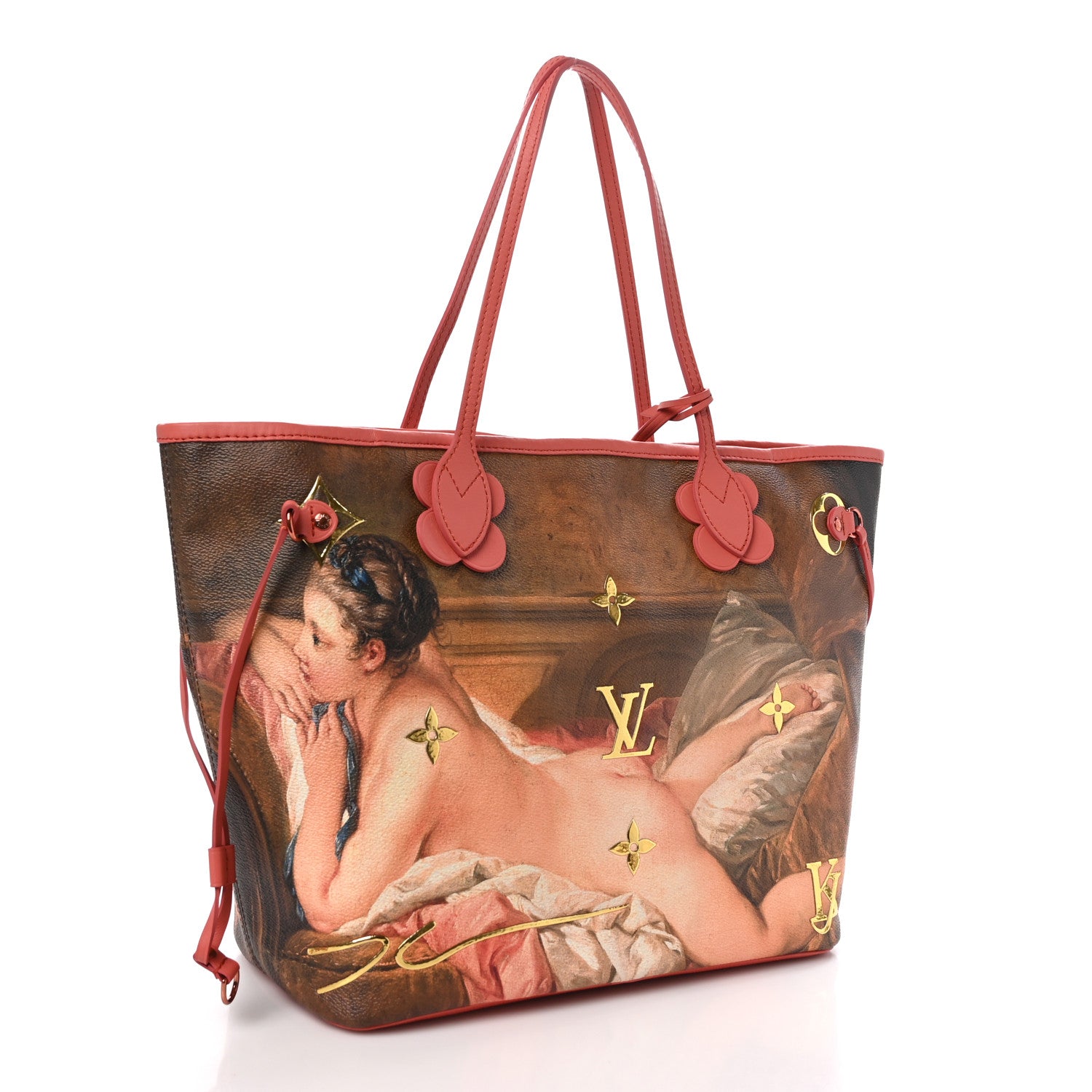 Louis Vuitton Masters Jeff Koons Boucher Neverfull MM 4 of 10