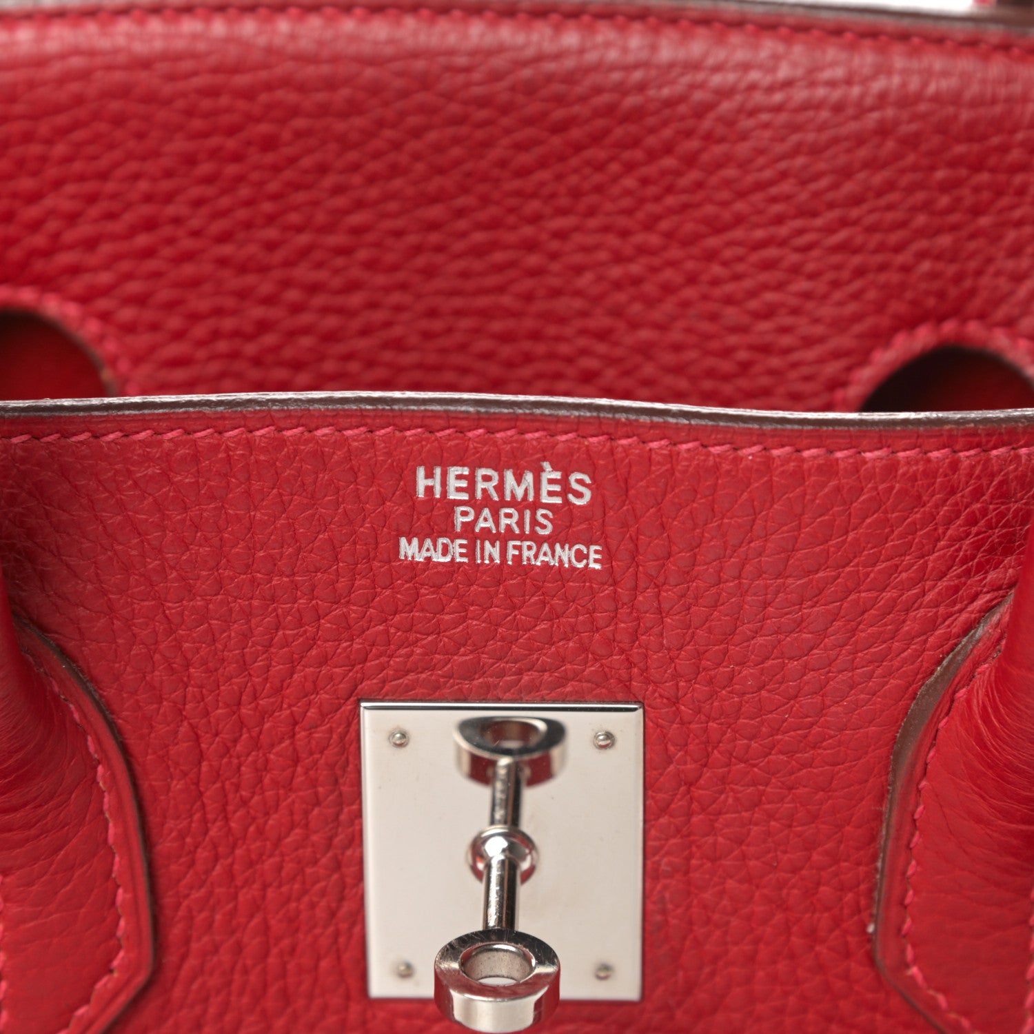 Hermes Togo Birkin 35 Rouge Vif 6 of 11