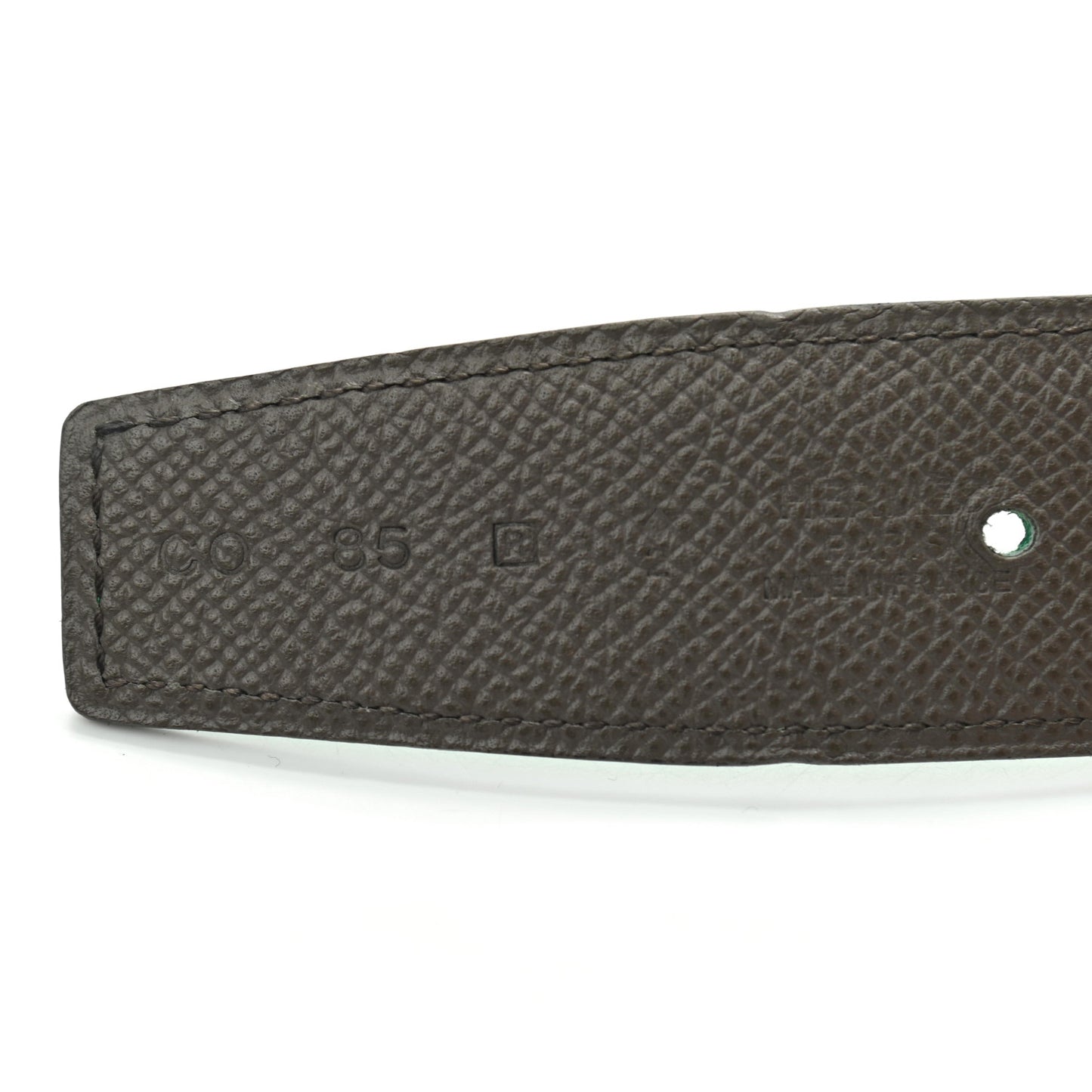 Epsom Swift 32mm H Belt 85 Etain Bambou