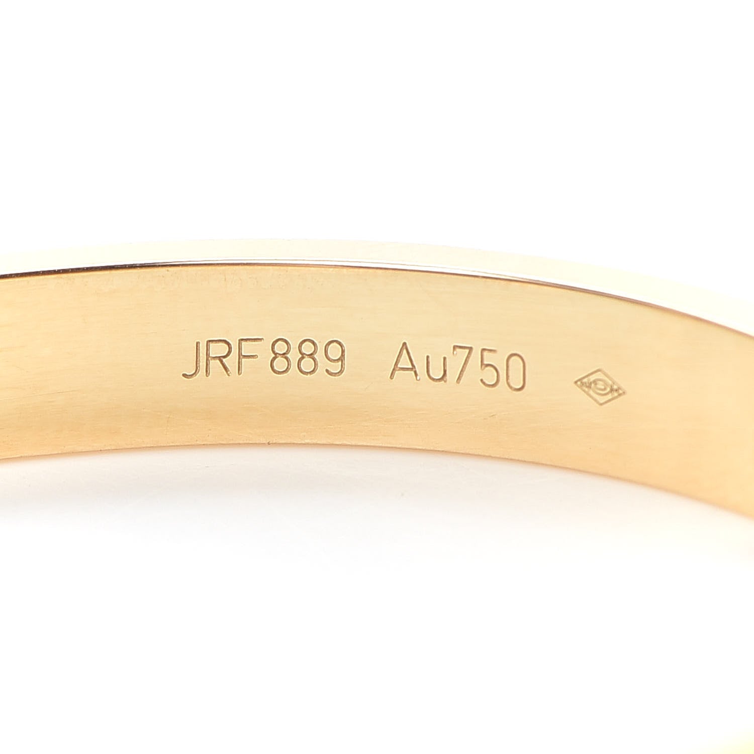 Cartier 18K Yellow Gold LOVE Bracelet 17 6 of 8