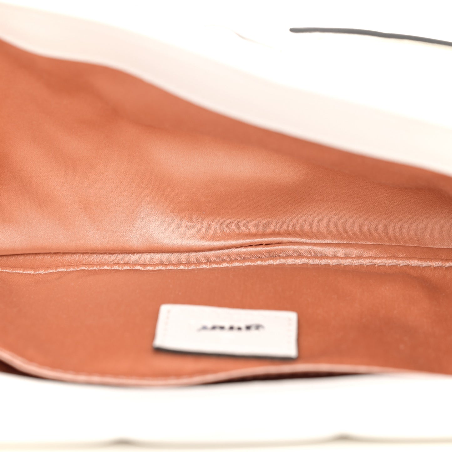 Nappa Vertical Matelasse Medium Maxi Horsebit Chain Shoulder Bag Mystic White