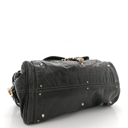 Chloe Calfskin Medium Paddington Capsule Satchel Bleu 4 of 17