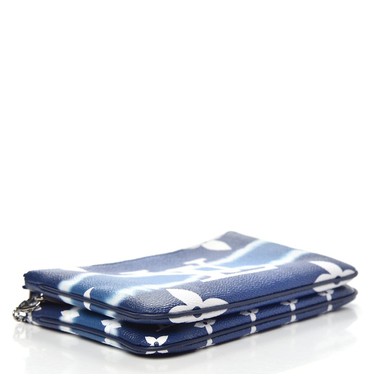 Monogram Giant Escale Double Zip Pochette Blue