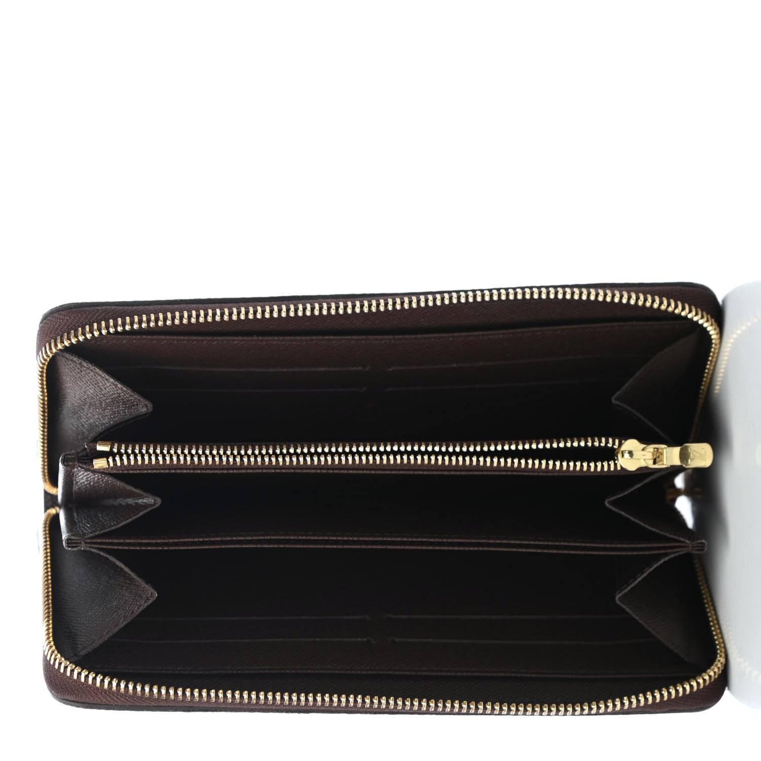Louis Vuitton Damier Ebene Zippy Wallet 5 of 7