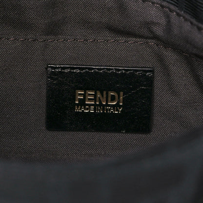 Fendi Zucchino Small Chef Shoulder Bag Black 6 of 11