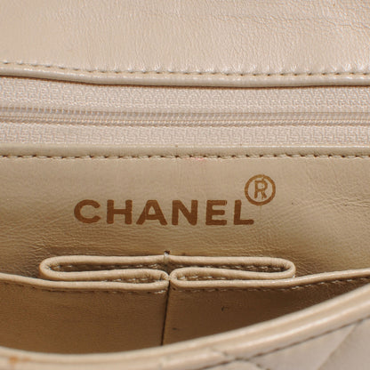 Chanel Lambskin Quilted Mini Flap Beige 9 of 11