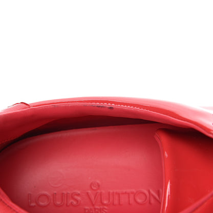 Louis Vuitton Patent Calfskin Frontrow Sneakers 39 Framboise 10 of 14