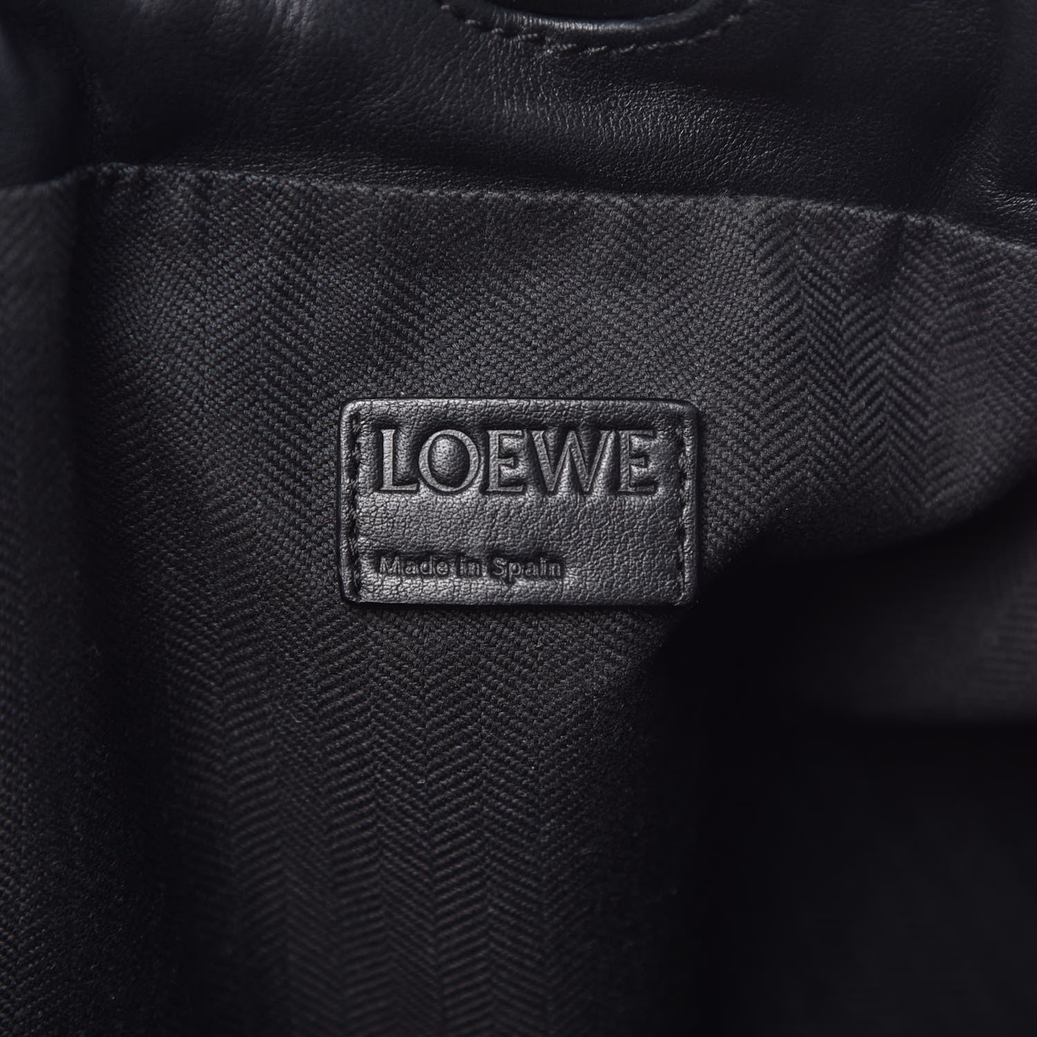 Loewe Calfskin Yago Knot Bag Black 6 of 8