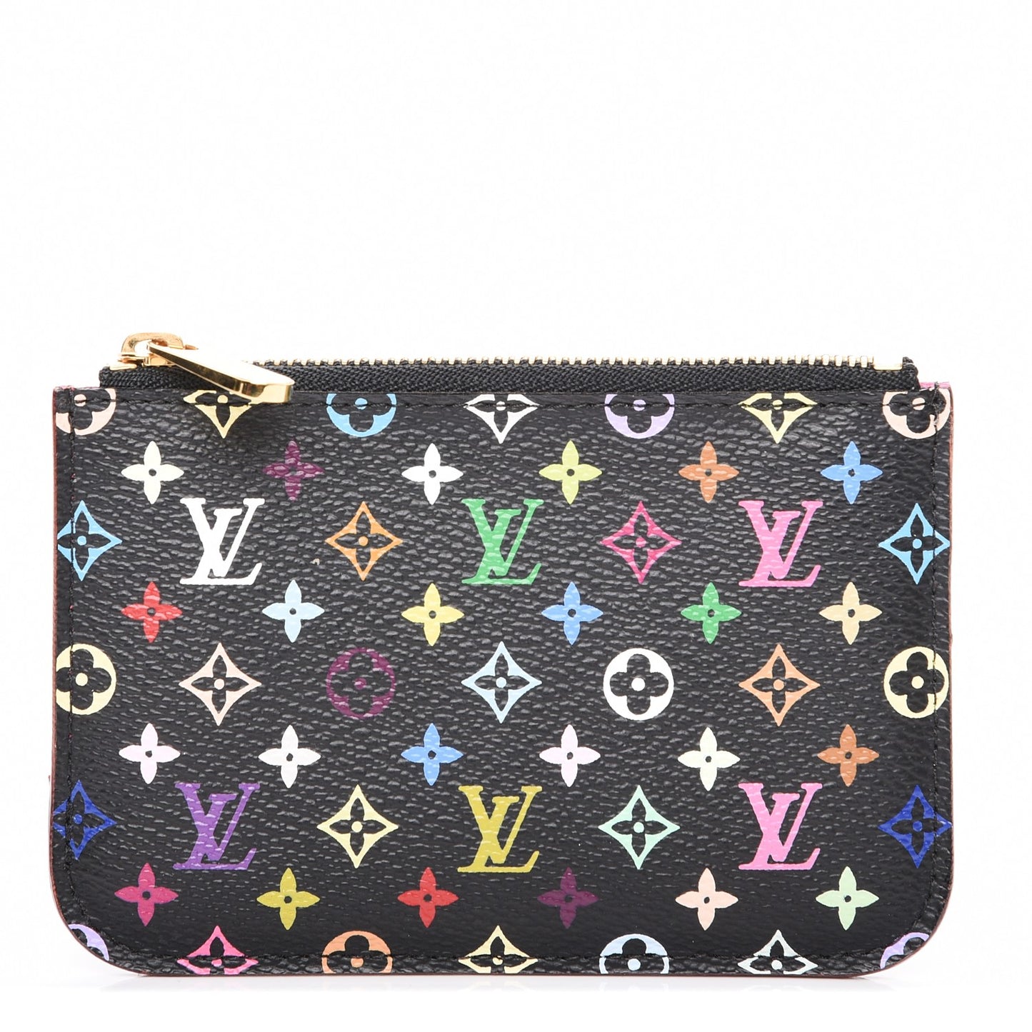 Monogram Multicolor Key Pouch Black Grenade