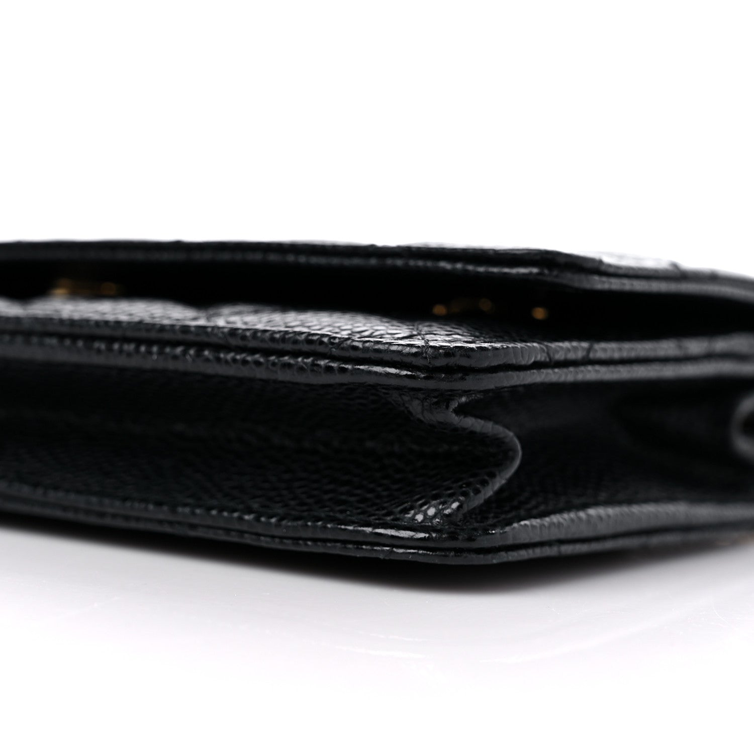 Chanel Caviar Quilted Wallet on Chain WOC Black 10 of 11