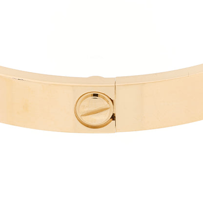 Cartier 18K Yellow Gold LOVE Bracelet 17 9 of 9