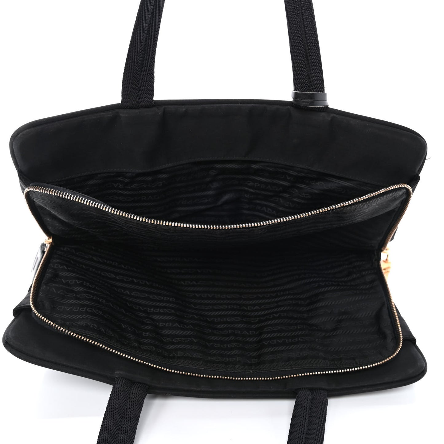 Tessuto Nylon Sport Bag Black