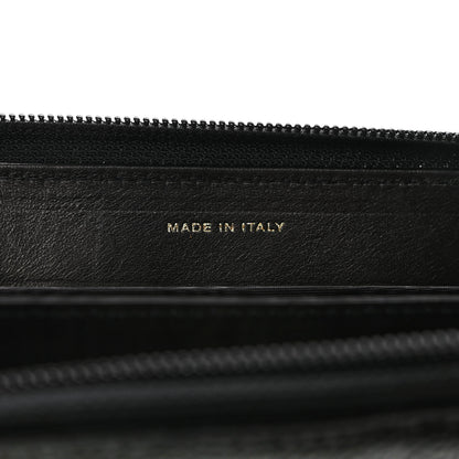 Chanel Caviar Large Timeless CC Zip Around Wallet Black 7 of 7