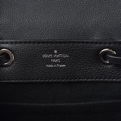 Louis Vuitton Calfskin Flower Lockme Mini Backpack Black Multicolor 6 of 8