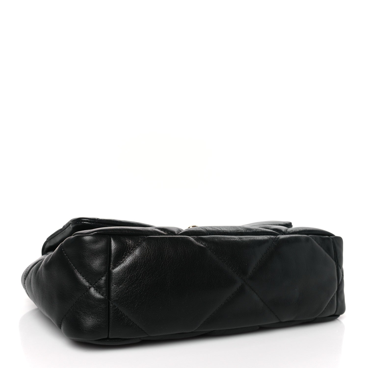 Chanel Lambskin Quilted Medium Chanel 19 Flap Black 4 of 10