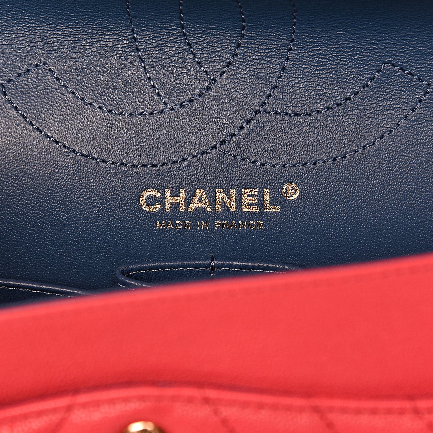 Chanel Sheepskin Chevron Quilted 2.55 Reissue 226 Flap Dark Pink 6 of 10