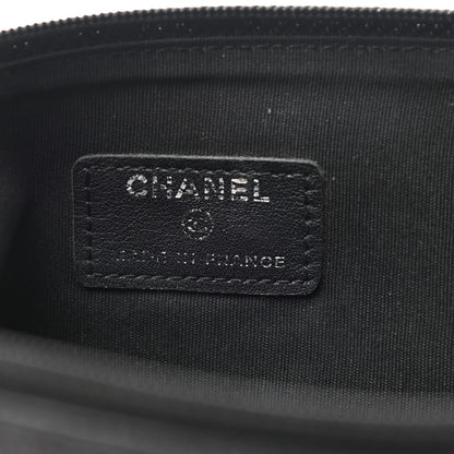 Chanel Caviar Timeless CC Cosmetic Pouch Black 6 of 9