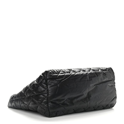 Chanel Nylon Quilted Small Coco Cocoon Tote Black 3 of 8